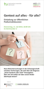 Flyer Gentest Diskussion
